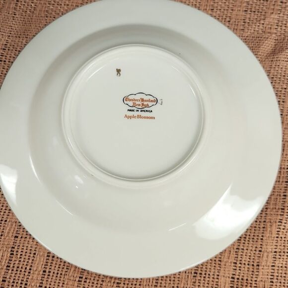 Theodore Haviland Apple Blossom Floral Soup Bowl - Picture 3 of 4